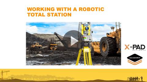 Working with a Robotic Total Station EN